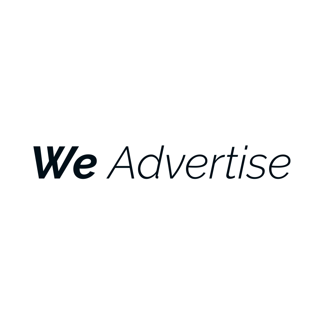 We Advertise